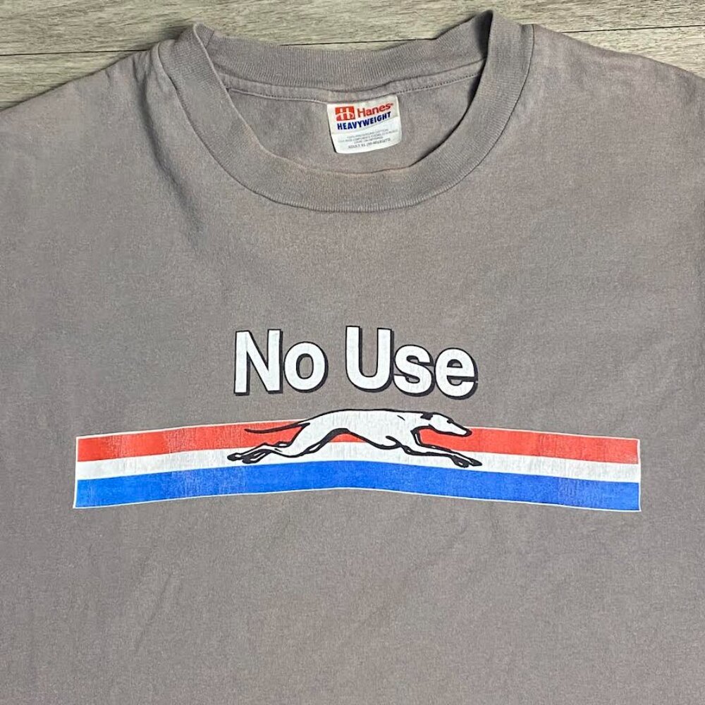 Vintage No Use For A Name XL T Shirt Double Sided